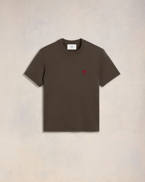 AMI PARIS Red Ami De Coeur Tee Unisex Apparel